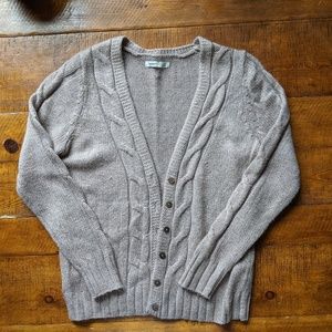 Brown Chunky Knit Old Navy Cardigan